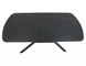 Стіл Розкладний VECTOR CERAMIC Signal 160(200)x90 Чорний/ Чорний Мат