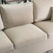 Диван 3-х місний оксамитовий MEBEL ELITE NICOLO Velvet 238 см Бежевий