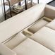 Диван 3-х місний оксамитовий MEBEL ELITE NICOLO Velvet 238 см Бежевий