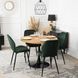 Стул бархатный MEBEL ELITE IRYS Velvet Зеленый