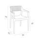 Стул Siesta Onto Tulum Armchair Marsala
