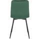 Стул бархатный MEBEL ELITE ROBIN Velvet Зеленый