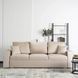 Диван 3-х місний оксамитовий MEBEL ELITE NICOLO Velvet 238 см Бежевий