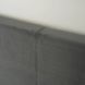 Ліжко двоспальне оксамитове MEBEL ELITE MELIA Velvet 160x200 Сірий