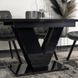 Стіл розкладний MEBEL ELITE CLARK 120(160)х80 см Чорний