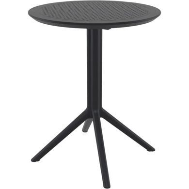Стіл круглий Siesta Onto Sky Folding Table 60 Black фотографія
