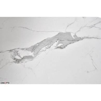 Стіл Обідній GRACIO STRATURARIO WHITE КЕРАМІКА 160-240 см Concepto Білий повністю / White фотографія