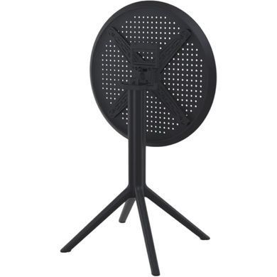 Стіл круглий Siesta Onto Sky Folding Table 60 Black фотографія