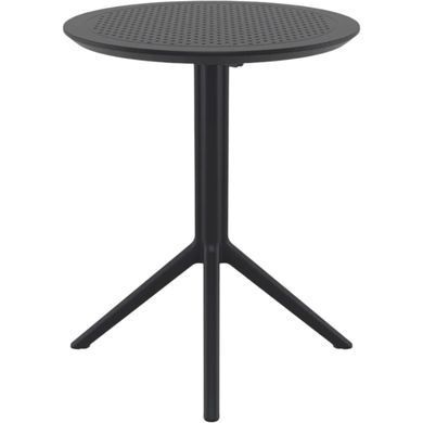 Стіл круглий Siesta Onto Sky Folding Table 60 Black фотографія