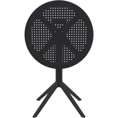 Стіл круглий Siesta Onto Sky Folding Table 60 Black фотографія