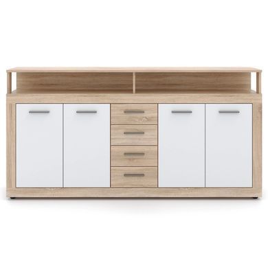 Комод MEBEL ELITE BLAGO 190 дуб сонома/білий фотографія