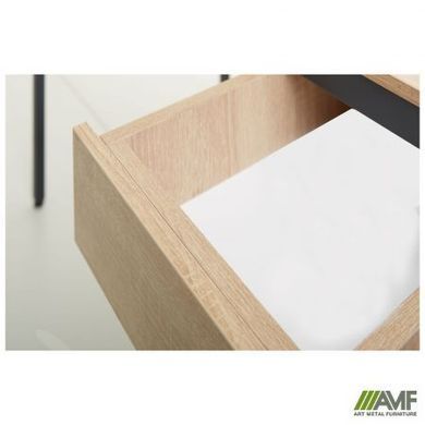 Стіл письмовий Осло з ящиком AMF 119x60 Дуб Сонома фотографія