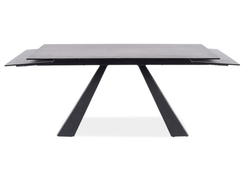 Стол Раскладной SALVADORE CERAMIC 160(240)X90 Signal Серый Мрамор фотография