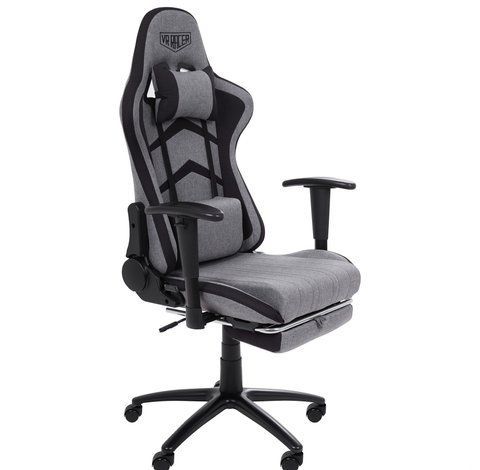 Комп'ютерне крісло VR Racer Textile Craft AMF сірий/чорний фотографія