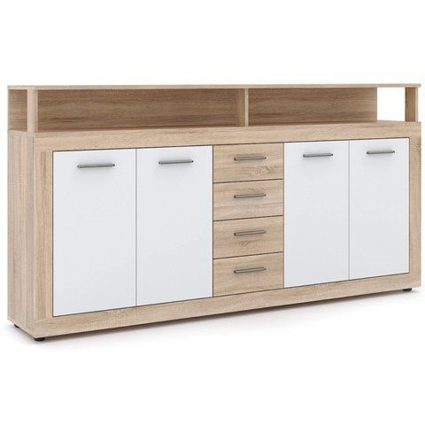 Комод MEBEL ELITE BLAGO 190 дуб сонома/білий фотографія