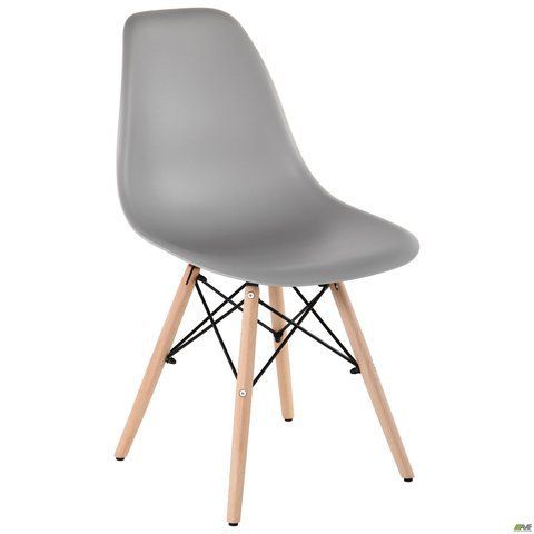Стілець Aster RL Wood AMF Сірий фотографія