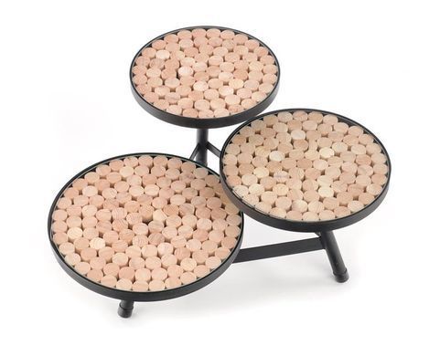 Журнальний столик NATURELLA 3P Halmar 80х48 фотографія