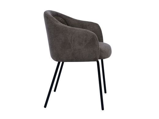 Стул M-242 Vetro шоколадный+черный фотография