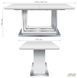 Стіл обідній Camelia AMF 160 (220) X90 Білий