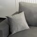 Диван 3-х місний оксамитовий MEBEL ELITE NICOLO Velvet 238 см Сірий