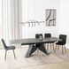 Стол раскладной MEBEL ELITE VERONA 160(240)х90 см Черный мрамор/черный