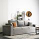 Диван 3-х місний оксамитовий MEBEL ELITE NICOLO Velvet 238 см Сірий