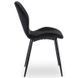 Комплект стіл MEBEL ELITE EDWIN 160(260)х90 см Дуб Золотий / Чорний +6 стільці IRYS Чорний