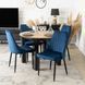 Стул бархатный MEBEL ELITE BARI Velvet Синий
