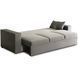 Диван 3-х місний оксамитовий MEBEL ELITE NICOLO Velvet 238 см Сірий