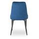 Стул бархатный MEBEL ELITE BARI Velvet Синий