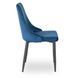 Стул бархатный MEBEL ELITE BARI Velvet Синий