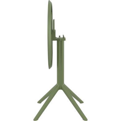 Стіл круглий Siesta Onto Sky Folding Table 60 Olive Green фотографія