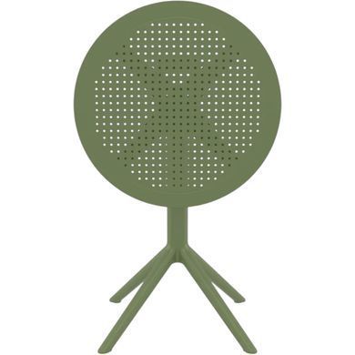 Стіл круглий Siesta Onto Sky Folding Table 60 Olive Green фотографія