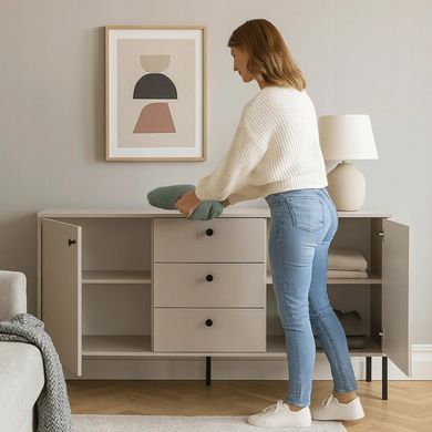 Комод MEBEL ELITE SOFT 154 Кашемир фотография