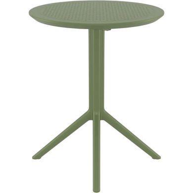Стіл круглий Siesta Onto Sky Folding Table 60 Olive Green фотографія