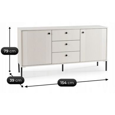 Комод MEBEL ELITE SOFT 154 Кашемир фотография