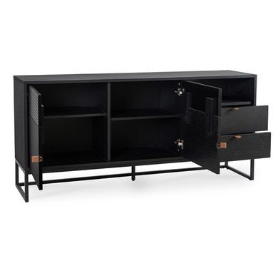 Комод MEBEL ELITE COMO Черный фотография