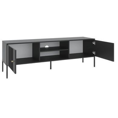 ТВ Тумба MEBEL ELITE SOFT 154 Черный фотография