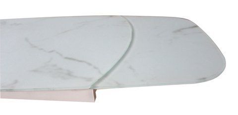 Стол раскладной DAOSUN DT 8106 120(180)x80 Белый имеет недостатки!! фотография