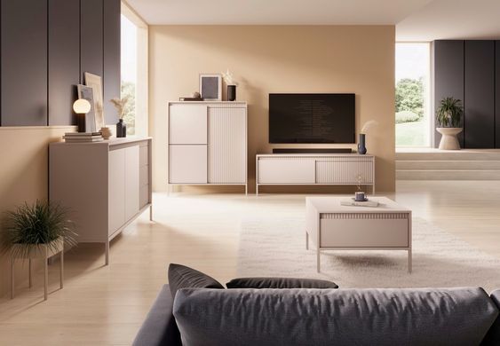 Стол журнальный Perfect Home Сенсо / Senso 68 Беж фотография