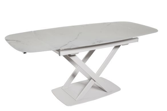 Стол раскладной DAOSUN DT 8106 120(180)x80 Белый имеет недостатки!! фотография