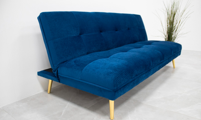 Диван MORITZ Velvet Signal Синий ** фотография
