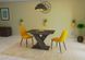 Розкладний стіл Dark A Intarsio 120(160)x80 Ательє Темний