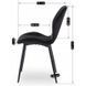 Комплект стіл MEBEL ELITE EDWIN 160(260)х90 см Дуб Золотий / Чорний +8 стільці IRYS Чорний