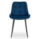 Стул бархатный MEBEL ELITE CHRIS Velvet Синий