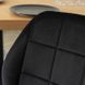 Комплект стіл MEBEL ELITE EDWIN 160(260)х90 см Дуб Золотий / Чорний +8 стільці IRYS Чорний