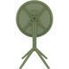 Стіл круглий Siesta Onto Sky Folding Table 60 Olive Green