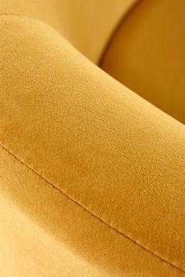 Крісло CLUBBY 2 Velvet Halmar Гірчичний фотографія