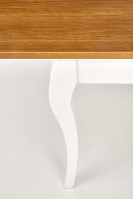 Стіл розкладний WINDSOR Halmar 160/240x90 Дуб / Білий фотографія