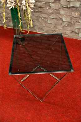 Журнальный столик SILVER B Signal 50x50 фотография
